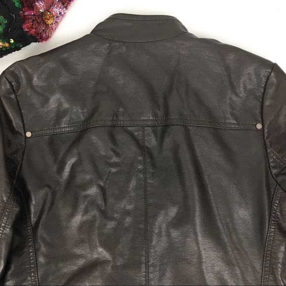 BERNARDO Brown Moto Jacket - Picture 8 of 8